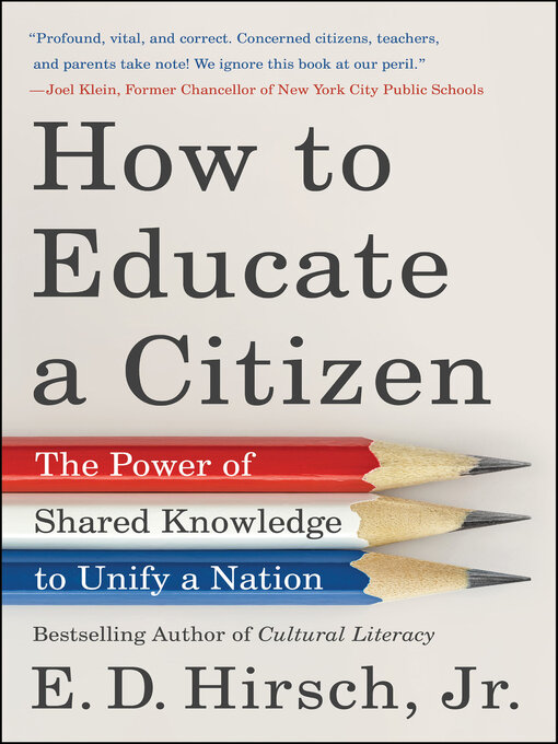 Cover image for How to Educate a Citizen